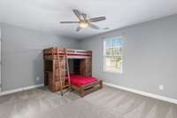 Upstairs you'll find two more bedrooms.  All the bedrooms are a great size.