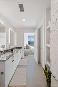 Primary Bathroom | Furnished Model | Cool Finish Package