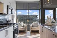 B2 Kitchen | Cool finish palette | Furnished Model