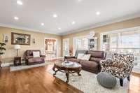 Light filled living room