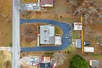 Aerial view of the land.