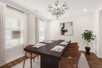 Dining Room 
*Virtually Staged