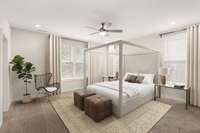 Primary Bedroom
*Virtually Staged