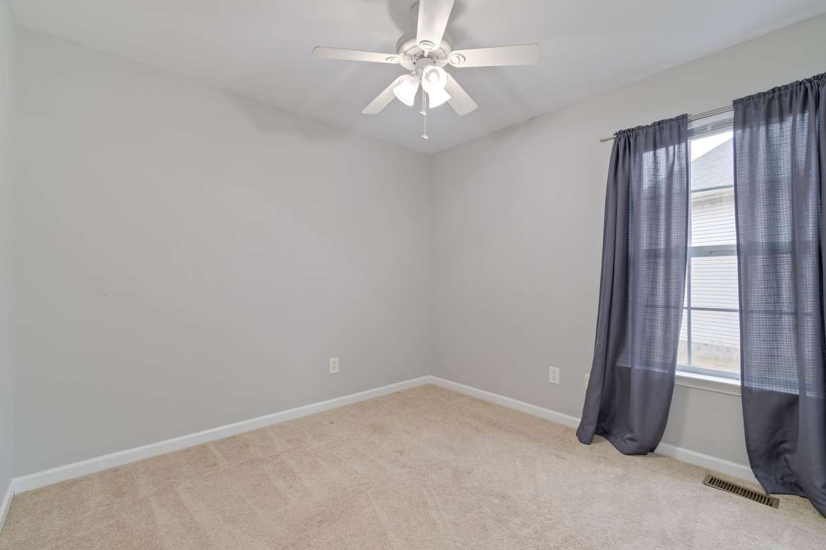 Bedroom 2 & 3: Full Bath in Hallway