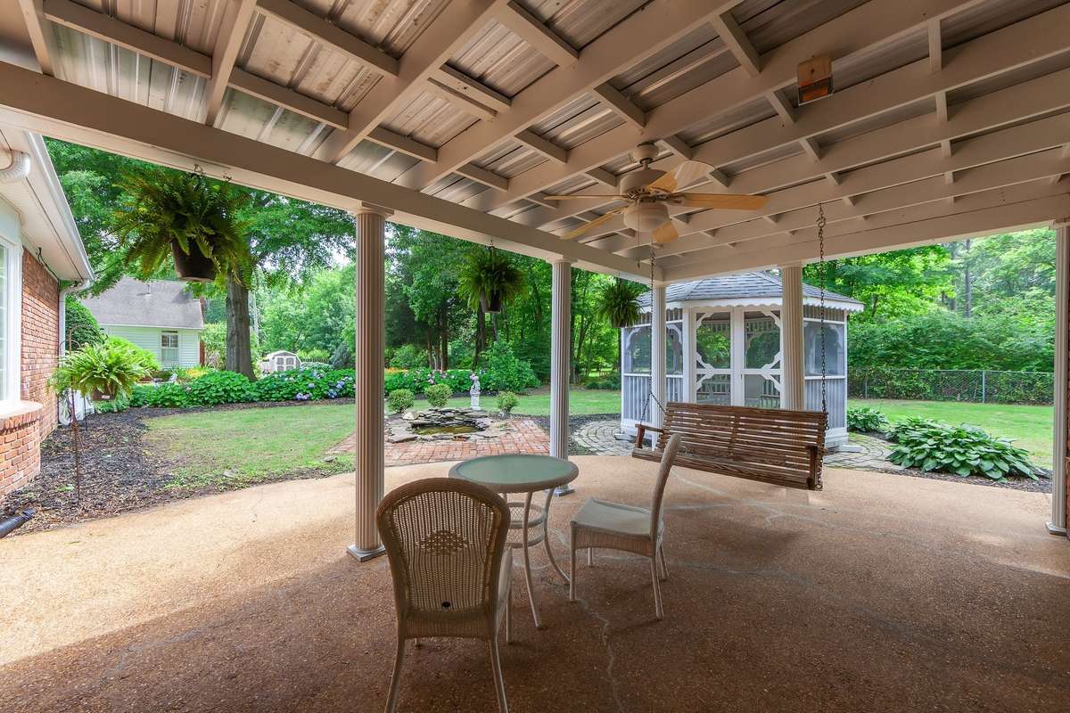 Rear Patio