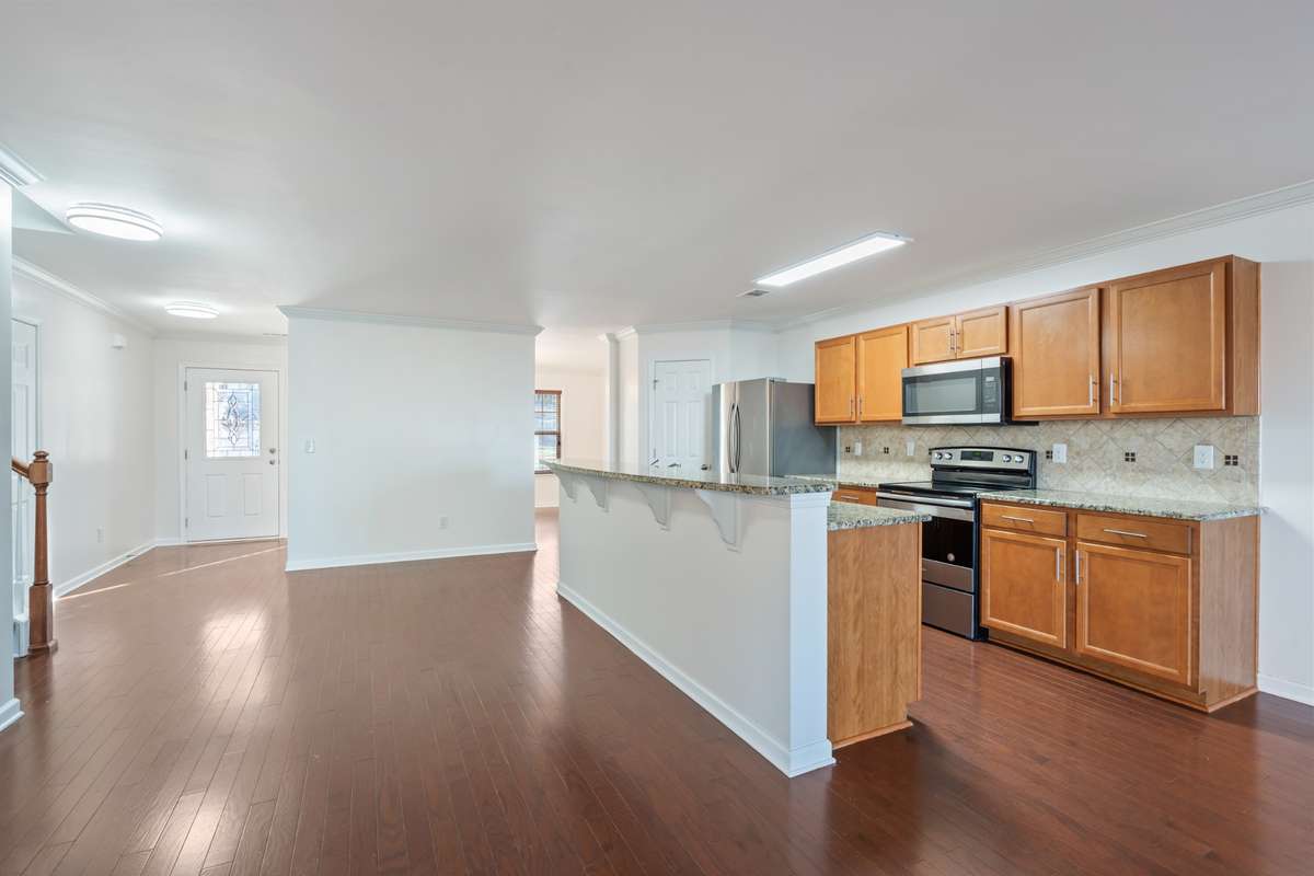 Beautiful open concept kitchen.