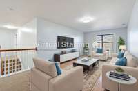 Virtually Staged bonus room.