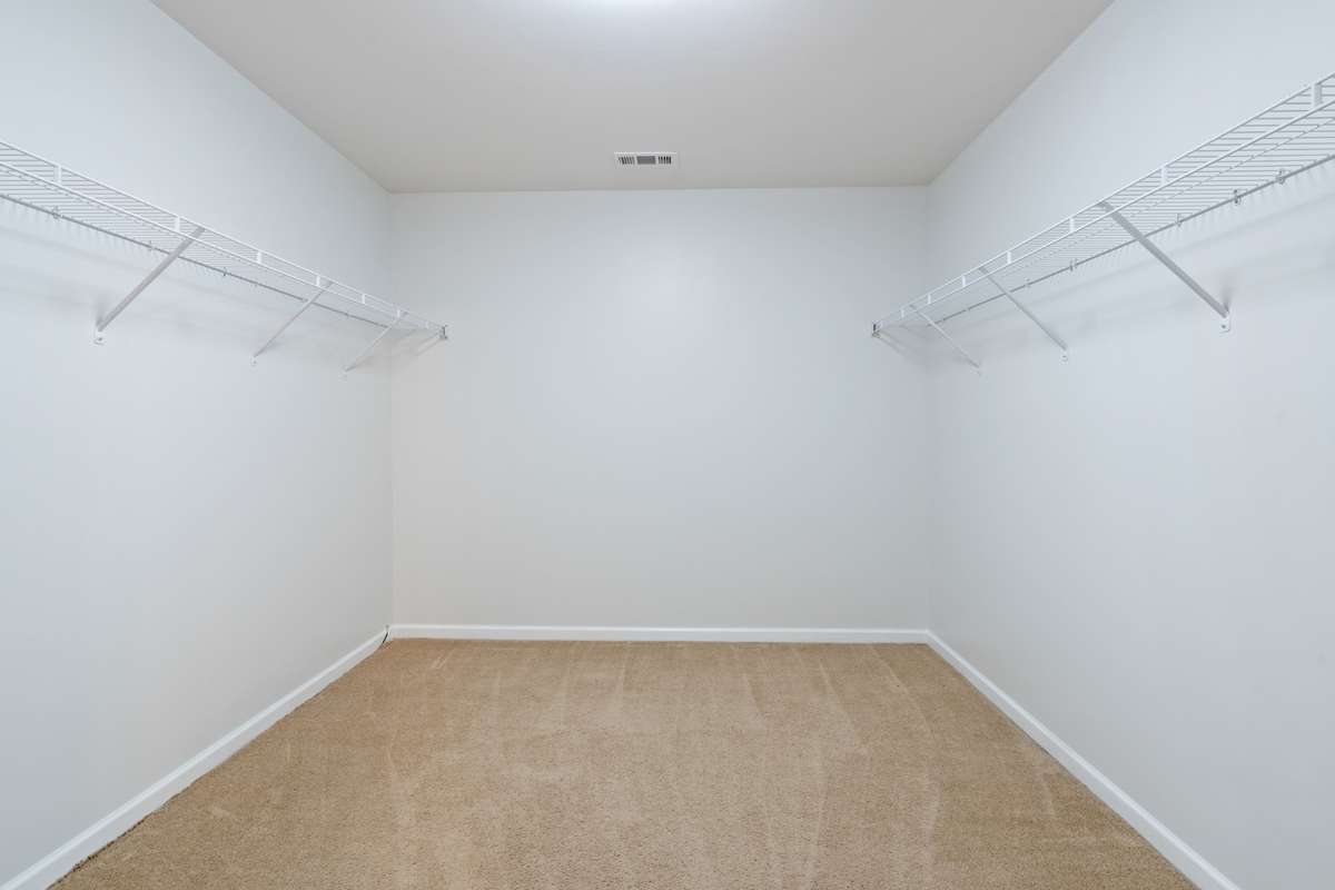 Massive master closet is the size of a bedroom!!!