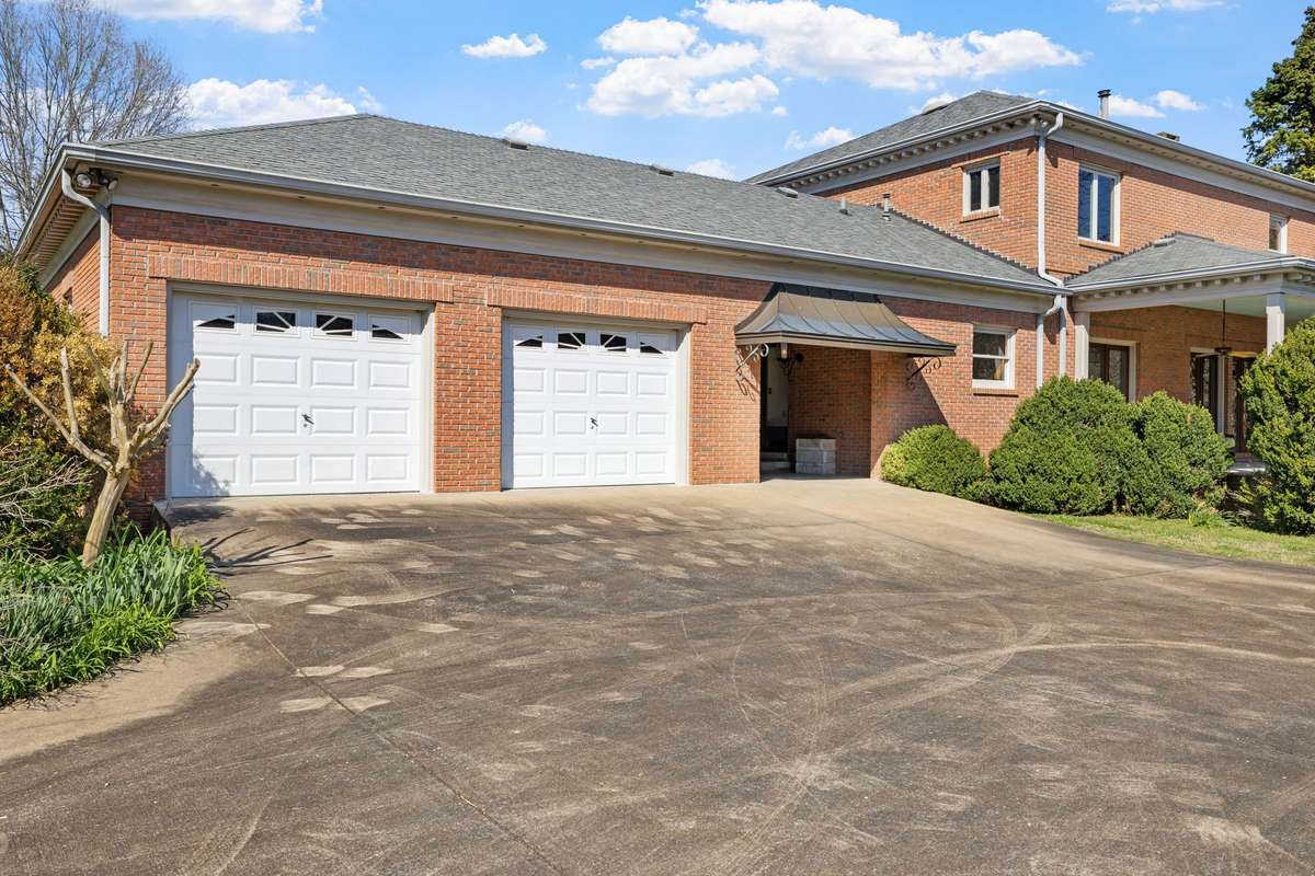 Two-car garage