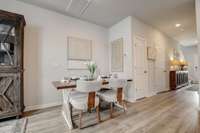 Photos are of our model home.  Some decorator items are not included.