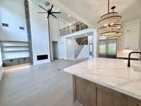 Actual Home — Kitchen & Great Room — Construction Progress Photo