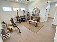 Actual Home — Virtually Staged Photo for Inspiration Only & to Showcase How Space Can Be Used.