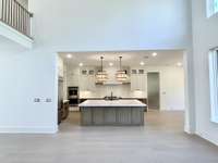 Actual Home — Great Room to Kitchen — Construction Progress Photo