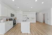 Picture is of complete home of the same floorplan for representational purposes