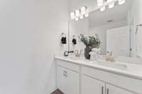 Picture is of complete home of the same floorplan for representational purposes