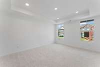 Picture is of complete home of the same floorplan for representational purposes