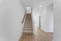 Picture is of complete home of the same floorplan for representational purposes