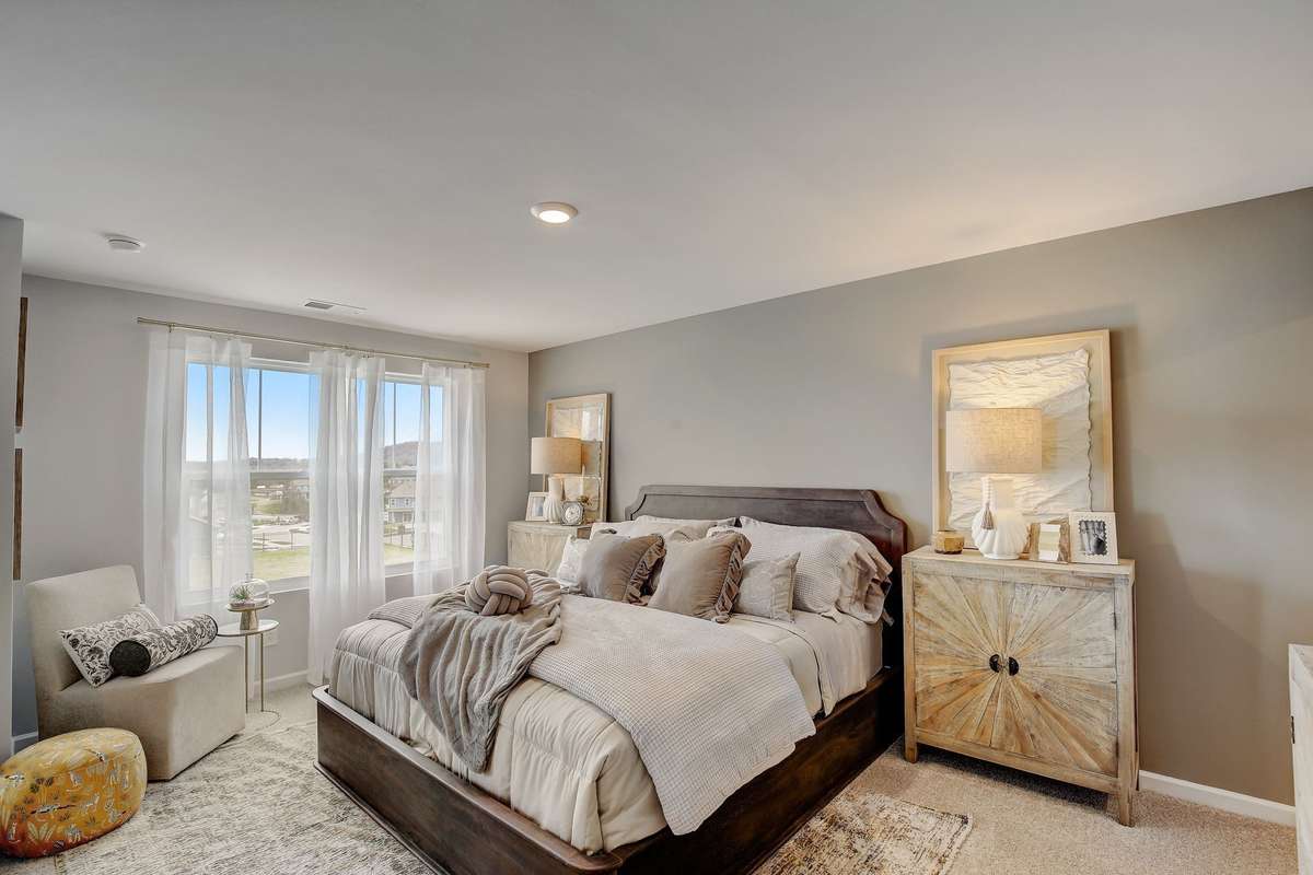 Photos are of our model home.  Some decorator items are not included.