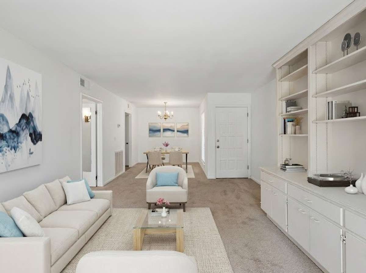 This is a VIRTUAL STAGE of the Living/Dining Combo area just so you can visualize what it could look like!