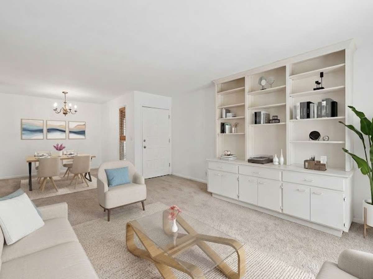This is a VIRTUAL STAGE of the Living/Dining Combo area just so you can visualize what it could look like!