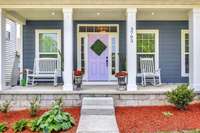 BEAUTIFUL FRONT PORCH