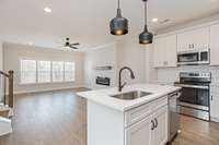 Picture is of the Madison Americana built on another lot