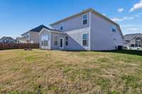 Back and side showing the sunroom