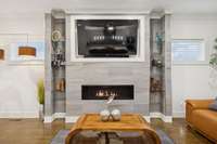 Very cozy for entertaining and just relaxing