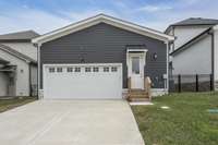 This 2-car attached garage assures easy and convenient access to your home, even in spring storms!