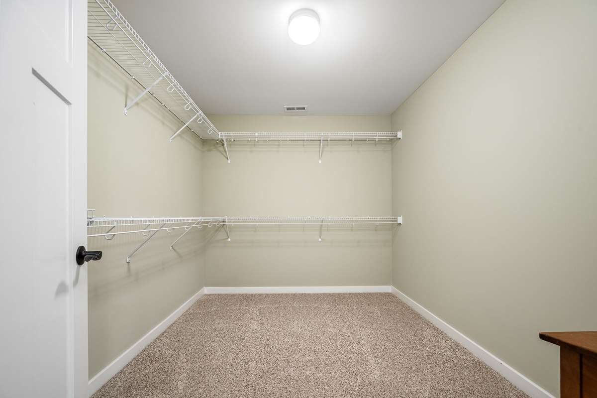Bedroom 3's closet.