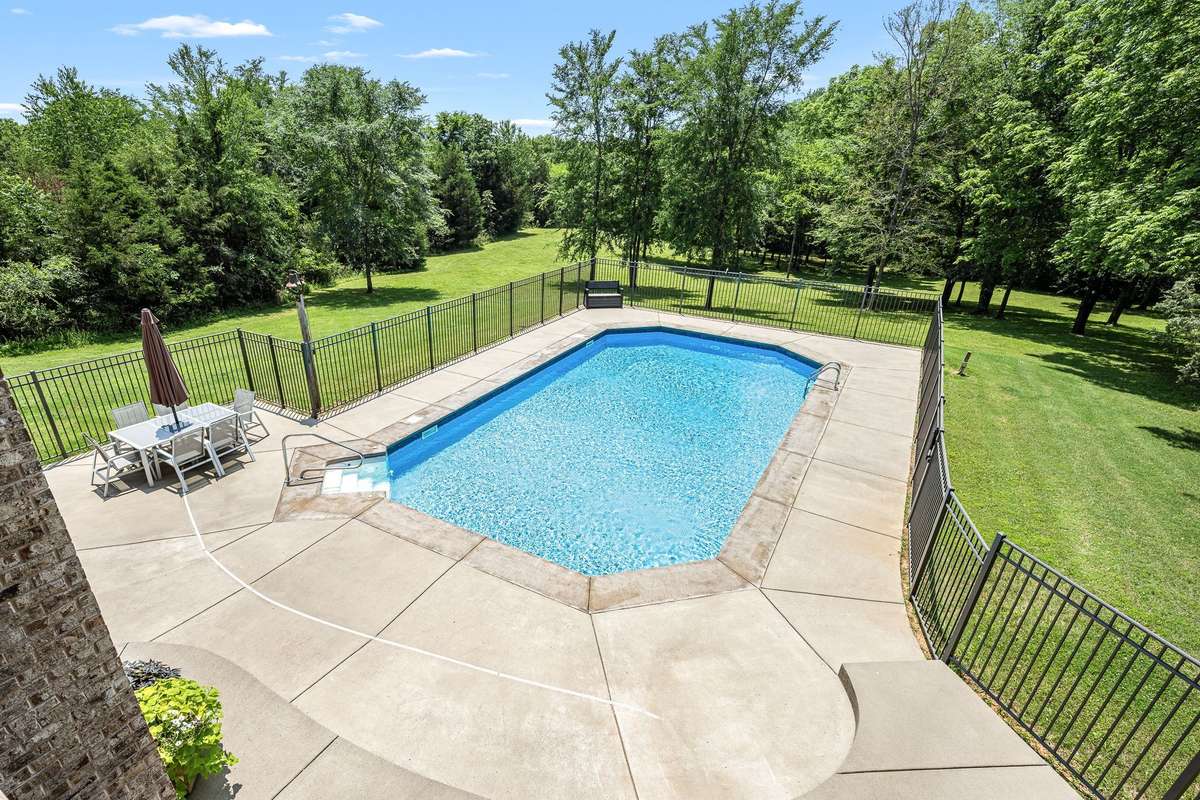 Just stunning! Your own private and secluded oasis in the woods.