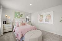 This image is from a furnished model of this home. Actual configuration and features may vary.