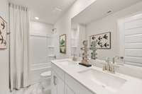 This image is from a furnished model of this home. Actual configuration and features may vary.