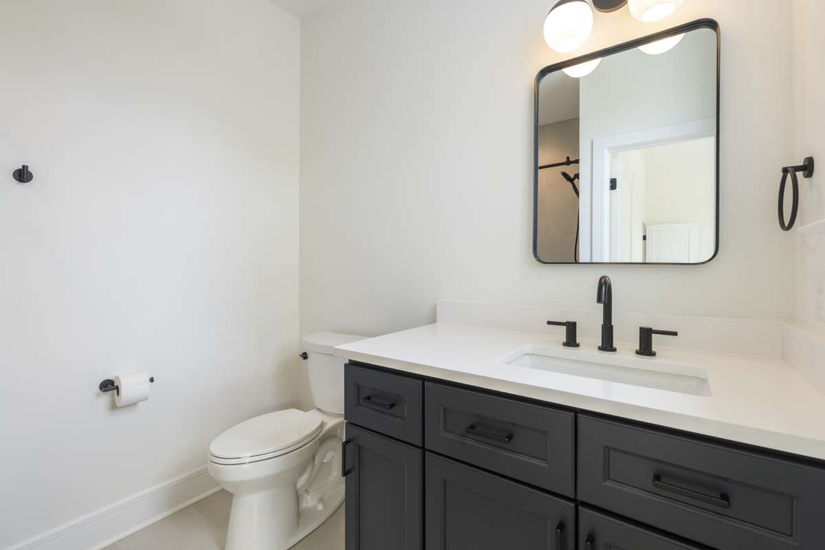 Attached bathroom