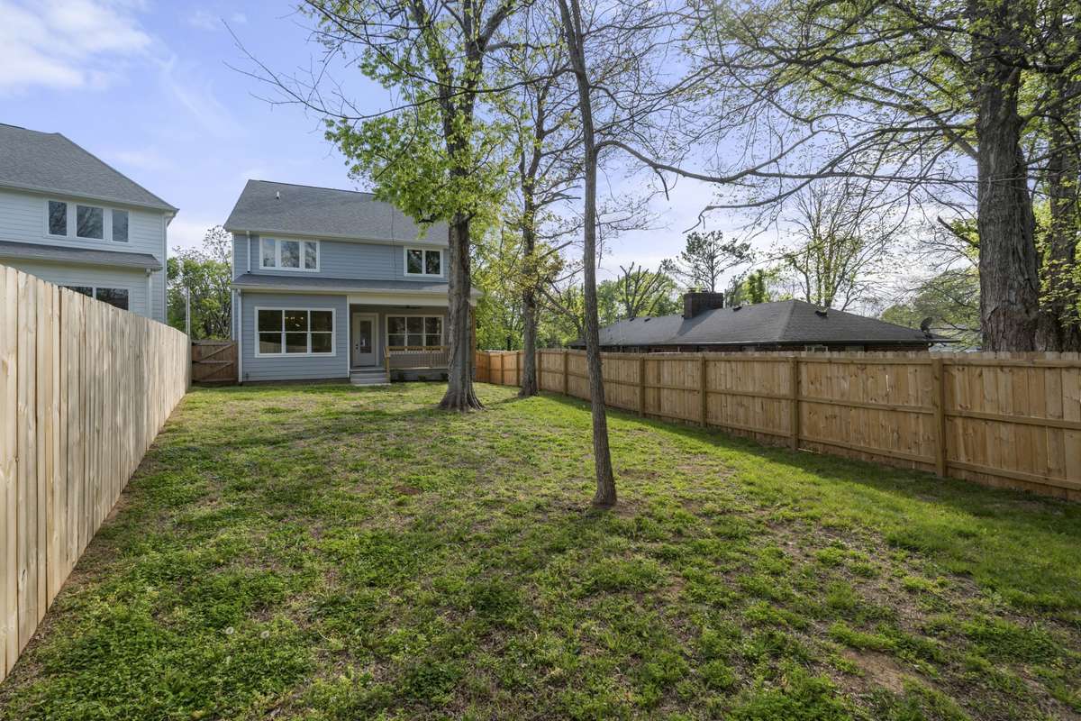 Back view of this beautiful brand new home