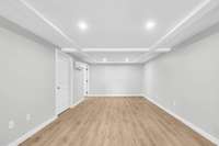 The coffered ceiling is cool!