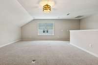 Upstairs you will find this large open loft area - perfect for a playroom, office, or hobby space. 549 Montrose Dr. Mt. Juliet, TN 37122