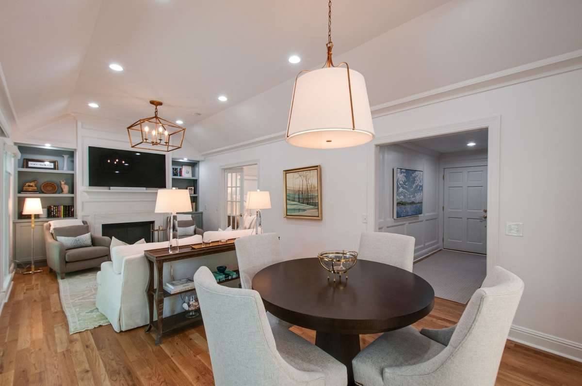Visual Comfort chandeliers add a touch of timeless elegance and sophistication.