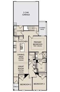 Laurel floor plan level 1