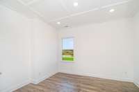 Flex Room on Main Level- How would you use this space? We commonly hear people say as an office, dining room, or extra sitting room. *Photos not of exact home*