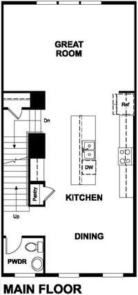Second floor floorplan