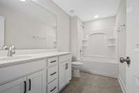 Bath #2. Actual Photo of Home