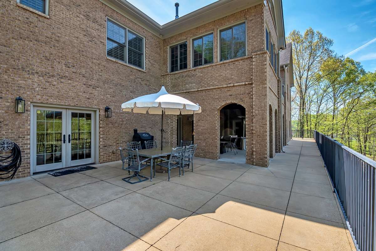patio area