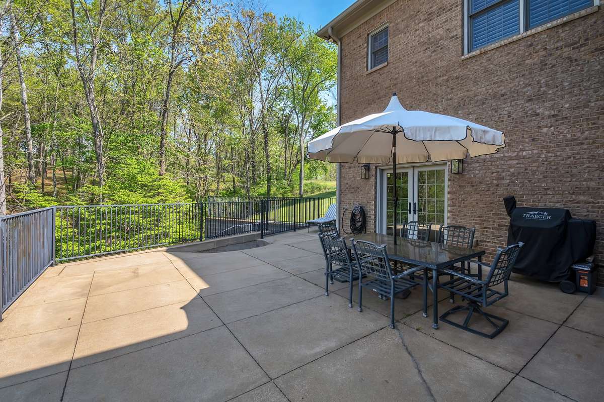 patio area