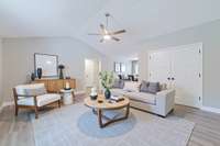 Image has been virtually staged to give you and idea of how to use this space.