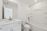 ***Photo from a previously built Hampstead home - options may vary***

Bedroom #2 also includes its own private bathroom!
