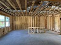 ***Photo taken 10/18/25 to show current status of construction***

Kitchen and Breakfast Area