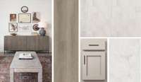 Interior Design Finishes: AW Collection® Artisan - The New Eclectic. Options may vary.