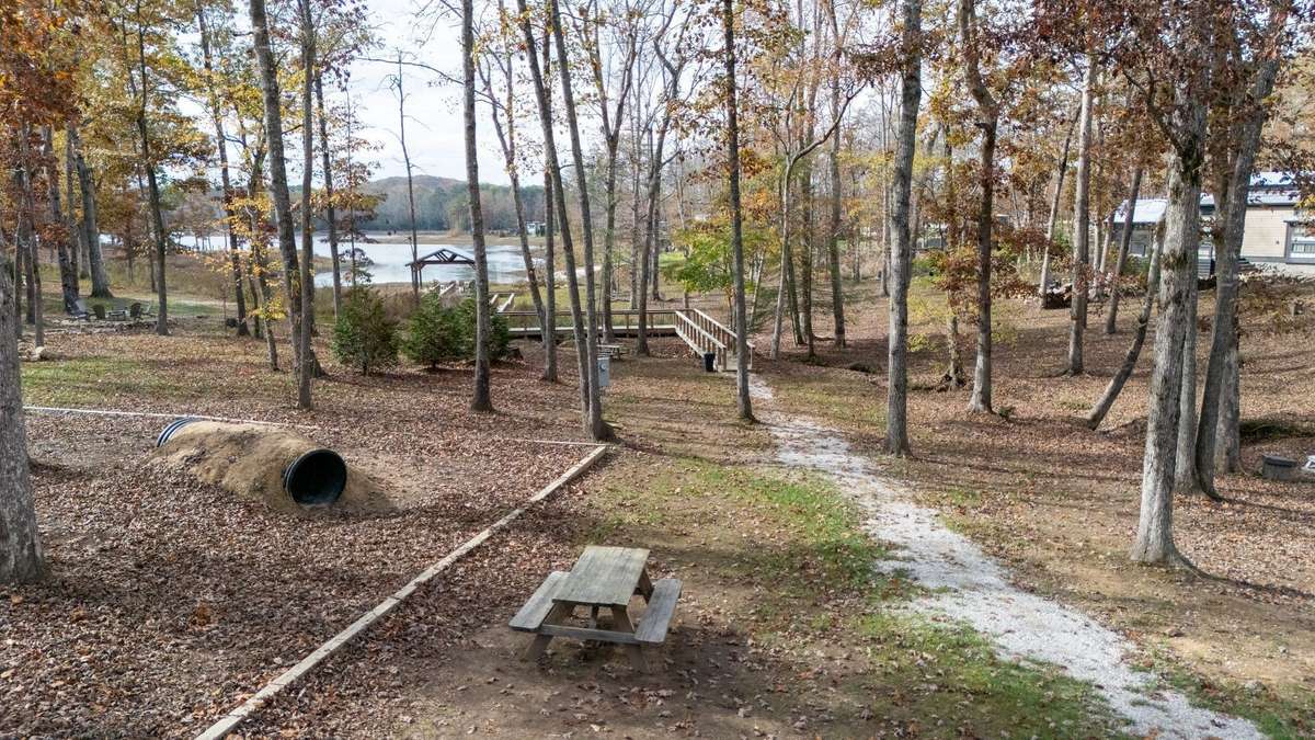 Walking trails and picnic tables are all around the community allowing owners and guests to take in nature