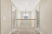 Upstairs Hallway to Secondary Bedrooms